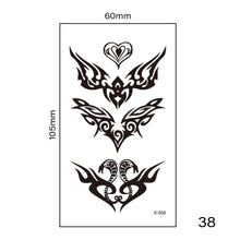 Load image into Gallery viewer, Small Fresh Tattoo Stickers Multicolor Harajuku Style Waterproof Long Lasting Tattoo Stickers for Women Men