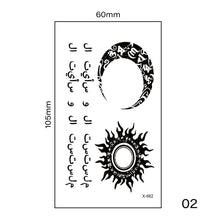 Load image into Gallery viewer, Small Fresh Tattoo Stickers Multicolor Body Art Tattoo Harajuku Style Waterproof Long Lasting Tattoo Stickers