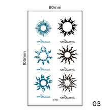 Load image into Gallery viewer, Small Fresh Tattoo Stickers Multicolor Body Art Tattoo Harajuku Style Waterproof Long Lasting Tattoo Stickers