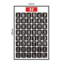 Load image into Gallery viewer, Small Pattern Tattoo Inkjet Hollow Template Self-adhesive Tattoo Template Temporary Body Art Tattoo for Women Men