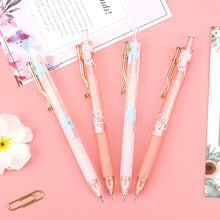 Load image into Gallery viewer, 0.5mm Lovely Cherry Blossoms Automatic Pencil Kawaii Plastic Mechanical Pencils for Kids Gifts Student Supplies Stationery