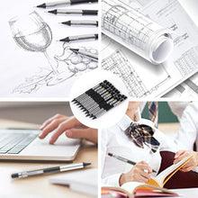 Load image into Gallery viewer, 0.3/0.5/0.7/0.9mm Professional Machanical Pencil Metal Automatic Pencil Writing Drawing Tools Stationery School Office Supplies