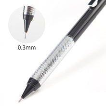 Load image into Gallery viewer, 0.3/0.5/0.7/0.9mm Professional Machanical Pencil Metal Automatic Pencil Writing Drawing Tools Stationery School Office Supplies