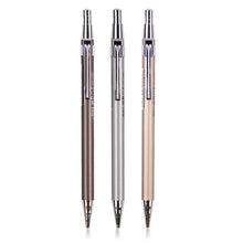 Load image into Gallery viewer, 0.5/0.7mm Metal Machanical Pencil 2B Automatic Pencil Writing Drawing Tools Stationery School Office Supplies