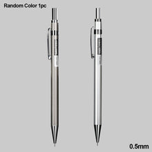 Load image into Gallery viewer, 0.5/0.7mm Metal Machanical Pencil 2B Automatic Pencil Writing Drawing Tools Stationery School Office Supplies
