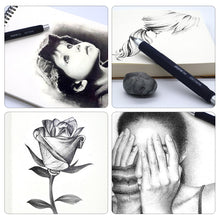 Load image into Gallery viewer, 5.6mm Professional Art Automatic Pencil Set 4B Pencil Lead for Mechanical Pencil Sketch Drawing Pencil Art Supplies