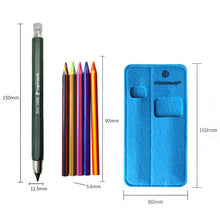 Load image into Gallery viewer, 5.6mm Professional Art Automatic Pencil with Colorful Lead Set 4B Pencil Lead for Mechanical Pencil Sketch Drawing Pencil Art Supplies