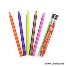Load image into Gallery viewer, 5.6mm Professional Art Automatic Pencil with Colorful Lead Set 4B Pencil Lead for Mechanical Pencil Sketch Drawing Pencil Art Supplies