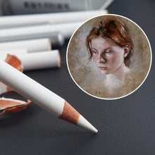Load image into Gallery viewer, 3pcs High-light White Sketch Charcoal Carbon Pencil Art Student Special Hand-painted HB Painting Drawing Exam Pen
