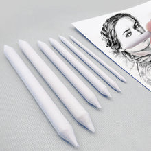Load image into Gallery viewer, 3/6pcs Tortillon Blending Smudge Stump Stick Sketch Art White Drawing Charcoal Sketcking Tool Art Supplies
