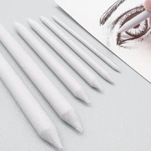 Load image into Gallery viewer, 3/6pcs Tortillon Blending Smudge Stump Stick Sketch Art White Drawing Charcoal Sketcking Tool Art Supplies