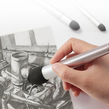 Load image into Gallery viewer, 3pcs/set Sketch Pen Brush Rubbing Sponge Wipe Clean Tool Set For Art Highlight Gray Surface Detail Processing Rendering Smudge Eraser