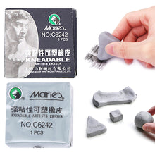 Load image into Gallery viewer, Kneadable Artist Eraser Plasticity Soft Rubber Eraser Student Drawing Sketch Highlight Novelty Plasticine Pencil Eraser Art Supplies Stationery
