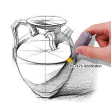 Load image into Gallery viewer, Kneadable Artist Eraser Plasticity Soft Rubber Eraser Student Drawing Sketch Highlight Novelty Plasticine Pencil Eraser Art Supplies Stationery