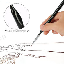 Load image into Gallery viewer, 6pcs/set Professional Sable Hair Paint Brush Set Gouache Oil Painting Brush Miniature Art Brushes Art Supplies