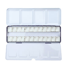 Load image into Gallery viewer, 14pcs/24pcs/6pcs Full/Half Empty Pan for Watercolor Paint Grid Pans Acrylic Oil Paints Paint Box Art Drawing Supplies