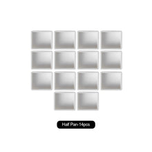Load image into Gallery viewer, 14pcs/24pcs/6pcs Full/Half Empty Pan for Watercolor Paint Grid Pans Acrylic Oil Paints Paint Box Art Drawing Supplies