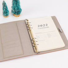 Load image into Gallery viewer, 2023 English Daily Planner Filler 6 Holes Binder Notebook Filler Notepad Diary 365 Days Plan Schedule Student Journal Planner Stationery Office School Supplies