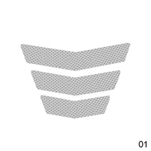 Load image into Gallery viewer, 3Pcs Motorcycle Stickers Reflective Warning Trapezoidal Arrow Tail Fender Racing Bumper Decal