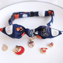 Load image into Gallery viewer, Adjustable Cat Collar with Bell Necklace Cute Pet Cat Dog Pendant Safety Collar Four Seasons General Pets Supplies