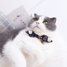 Load image into Gallery viewer, Adjustable Cat Collar with Bell Necklace Cute Pet Cat Dog Pendant Safety Collar Four Seasons General Pets Supplies