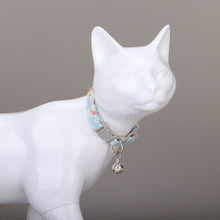 Load image into Gallery viewer, Flower Pet Collar Adjustable Cherry Printed Cat Collar Necklace Cute Pet Cat Dog Pendant Safety Collar Four Seasons General Pets Supplies