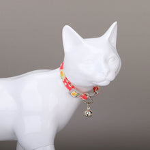 Load image into Gallery viewer, Flower Pet Collar Adjustable Cherry Printed Cat Collar Necklace Cute Pet Cat Dog Pendant Safety Collar Four Seasons General Pets Supplies