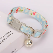 Load image into Gallery viewer, Flower Pet Collar Adjustable Cherry Printed Cat Collar Necklace Cute Pet Cat Dog Pendant Safety Collar Four Seasons General Pets Supplies