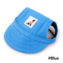Load image into Gallery viewer, Cute Pet Dog Cat Puppy Hat Baseball Visor Hat Puppy Grooming Dress Up Hat Peaked Cap Sunbonnet Outdoor Topee
