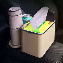 Load image into Gallery viewer, Car Storage Box Armrest Organizers Car Interior Stowing Tidying Accessories for Phone Tissue Multi-function Cup Drink Holder