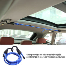Load image into Gallery viewer, 1.5Meter Adjustable Elastic Strap Tension Belt Clothesline Hook Cargo Luggage Lashing Buckle Rope For Car Motorcycle Travel