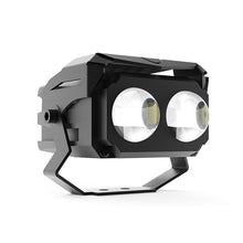 Load image into Gallery viewer, Motorcycle Dual Color LED Projector Lens Spotlight Double lenses LED Work Light Yellow White Headlight