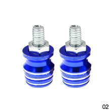 Load image into Gallery viewer, 2Pcs 5mm Aluminum Motorcycle Stand Screws Swingarm Spools Slider Stand Screw Swingarm Accessory