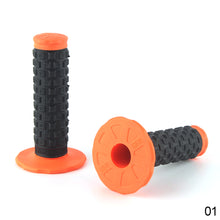 Load image into Gallery viewer, Pair 7/8'' 22mm Universal Motorcycle Grips handle Grip Rubber For Handlebar Grips
