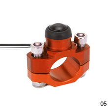 Load image into Gallery viewer, Universal 7/8" CNC Aluminum Motorcycle Stop Start Kill Switch Button Electric Power Bar Clamps