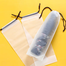 Load image into Gallery viewer, 1Pc Matte Transparent EVA Umbrella Bag Umbrella Storage Bag Reusable Portable Waterproof Umbrella Packaging Home Storage Organizer