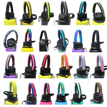 Load image into Gallery viewer, Water Bottle Shoulder Strap Paracord Handle with Shoulder Strap for Wide Mouth Bottles for 12oz to 64oz