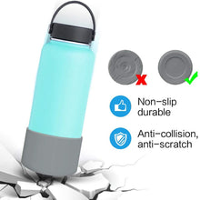 Load image into Gallery viewer, 1PC Anti-Slip Bottle Silicone Boot Sleeve Bottom Sleeve Cover For 12&24oz Wide Mouth Water Bottle For Outdoor Camping Hiking