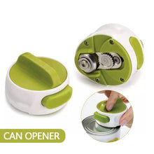 Load image into Gallery viewer, Portable Manual Stainless Steel Can Opener Cap Opener Screw Capper Kitchen Utility Gadgets Multi-purpose Labor-saving Can Opener