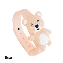 Load image into Gallery viewer, Mosquito Repellent Cartoon Children Bracelet Safe Non Toxic Mosquitoes Insect Repellent Watch Anti-Mosquito Band Long-last Protection