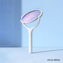 Load image into Gallery viewer, 90 Degree Rotatable Mosquito Killer Lamp 5 IN 1 Electric Shocker 365nm UV Light USB Charging Bug Zapper Trap Flies Summer Fly Swatter