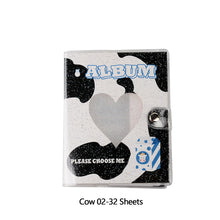 Load image into Gallery viewer, 32/64 Pockets Mini Photo Album Cartoon Card Binder Name Card Book Photocard Holder Plug-in Kpop Hollow Love 3/5 Inch