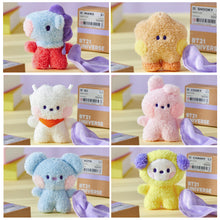Load image into Gallery viewer, 12cm KPOP BT21 BTS Soft Plush Toy Plush Keychain Bag Pendant Key Ring Stuffed Toy Gift Tata Cooky Chimmy Koya Shooky Mang RJ