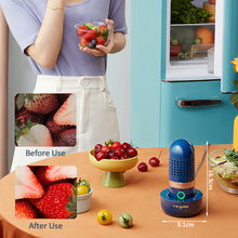 Load image into Gallery viewer, Protable Fruit Vegetable Washing Machine Dishwasher Washing Capsule Shape Wireless Food Purifier Vegetables Disinfector