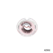 Load image into Gallery viewer, 3D Self-Adhesive False Eyelashes Waterproof Natural Look Reusable No Glue Eye Lash Makeup Tools False Eyelashes Set