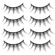Load image into Gallery viewer, 5pairs 3D Fairy Princess Comics Eyelashes Lashs Natural Short Daily Eyelashes False Eyelash Extension Tools