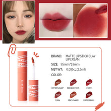 Load image into Gallery viewer, Velvet Lip Glaze Mist Glaze Mud Moisturizing Lip Glaze Lip Gloss Lipstick Lips Makeup Cosmetic Non-stick Cup Women Beauty