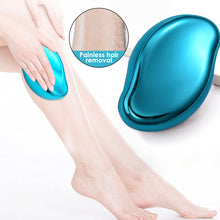 Load image into Gallery viewer, Creative Purple Crystal Epilator Glass Exfoliating Hair Removal Tool Portable Household Epilator Summer Hair Removal Device
