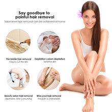 Load image into Gallery viewer, Creative Purple Crystal Epilator Glass Exfoliating Hair Removal Tool Portable Household Epilator Summer Hair Removal Device