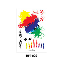 Load image into Gallery viewer, Temporary Fake Tattoo Gay Waterproof Sticker Rainbow Flag Face Cosmetic Leg Arm Body Art for Men Women Tattoo Stickers
